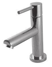 207 363,90 Rubinetto lavabo 1 acqua Umyvadlová baterie pro studenou nebo smíšenou vodu Basin pillar tap only cold water 91.34.272.20 1.62.503 101,95 Monocomando lavabo Ø 30 mm.