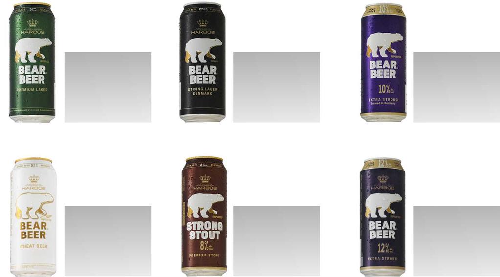 3% Barva: 11 EBC Hořkost: 14 BU Trvanlivost: 15 měsíců Bear Beer 7,7% (16 ) prémiové silné pivo z řady Bear Beer. Kombinace silné chuti, se středním aroma chmele, plná zlatavá barva, čistý prožitek.