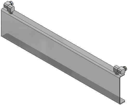 materiálu (Makrolon) síly 2mm ovladače jsou přístupné po