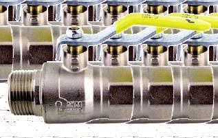 -5 C + 60 C. / GAS BA VAVE with butterfly lever Art.