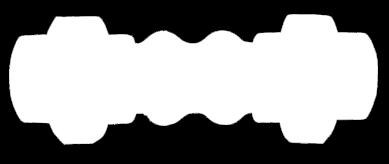 000 rozměr 5/4" 6/4" 2 3" Stavební délka 0 0 0 0 0 2 285 Axiální deformace natažení (mm) stlačení (mm) 5-6 22 5-6 22 5-6 22 5-6 22 5-6
