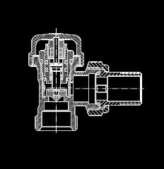 TEROSTATIC VAVE with regulation, straight, x 1,5 Art.