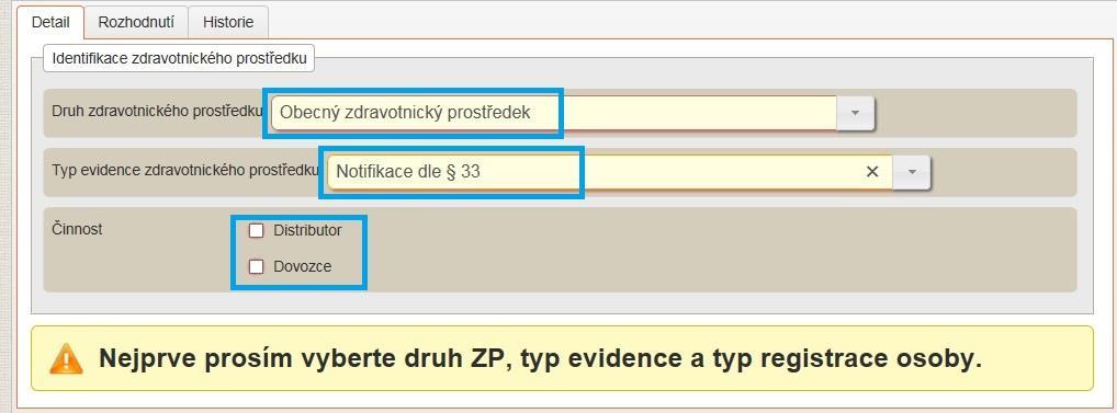 NOTIFIKACE DLE 31 a 33 / Náhled