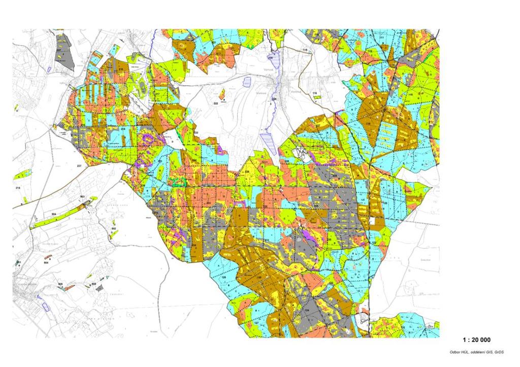 Obr. 3 Lesnická mapa