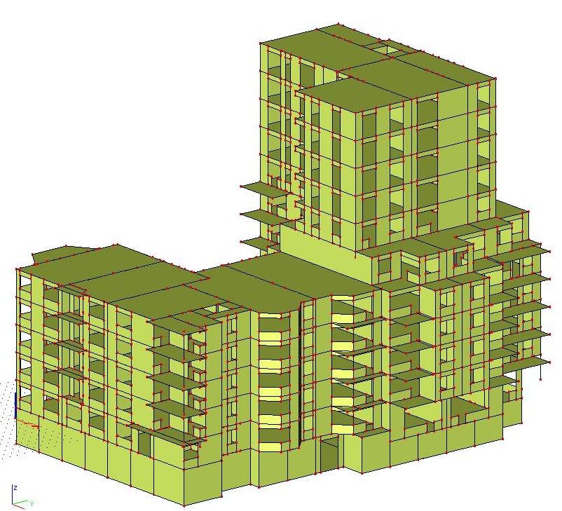 Metoda konečných prvků 3D model