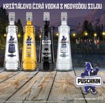 37,5% 0,7l, Puschkin Time Warp 17,7% 0,7l, Puschkin Black Berries 16,6%