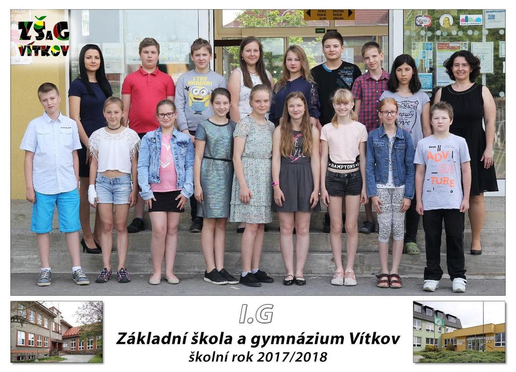 1 Seznam žáků 1. G PRIMA, třídní učitelka: Mgr. Jitka Složilová 1. Bednářová Eliška 2. Beková Terezie 3. Beranová Adéla 4. Gros Michal 5. Hrubá Natálie 6. Karlík Adam 7. Kazda Šimon 8.