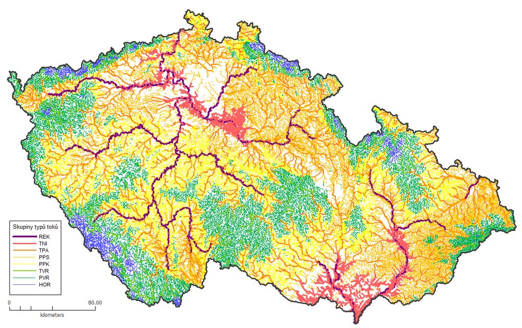 členění výškových pásem (do 200 m n.n., 200-500 m n.m., 500-800 m n.m. a nad 800 m n.m.), které má komplexní vazby jak na fyzickogeografické charakteristiky, tak i na charakteristiky antropogenního tlaku na využívání území.