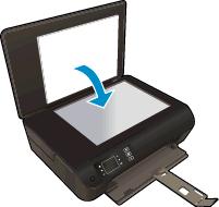 Zavřete víko. 2. Zahajte skenování. Skenování z ovládacího panelu tiskárny 1. Na obrazovce tiskárny Doma vyberte Skenovat.