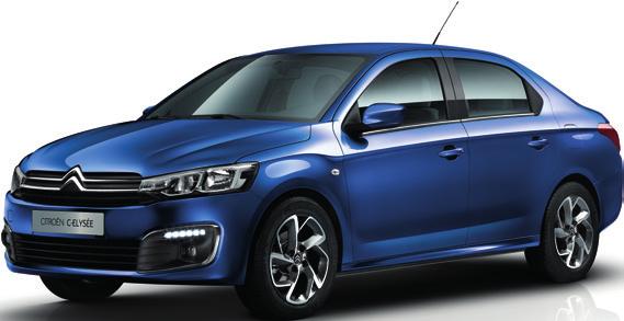NOVÝ CITROËN C-ELYSÉE A JEHO 6 HLAVNÍCH PŘEDNOSTÍ PROVĚŘENÁ SPOLEHLIVOST Vůz, připravený na všechny jízdní podmínky STR.
