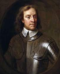 Oliver Cromwell x král Karel I. O. C. pocházel z puritánské rodiny (silně nábožensky založený) člen parlamentu v době občanské války v jeho čele král Karel I. poražen a zajat r.