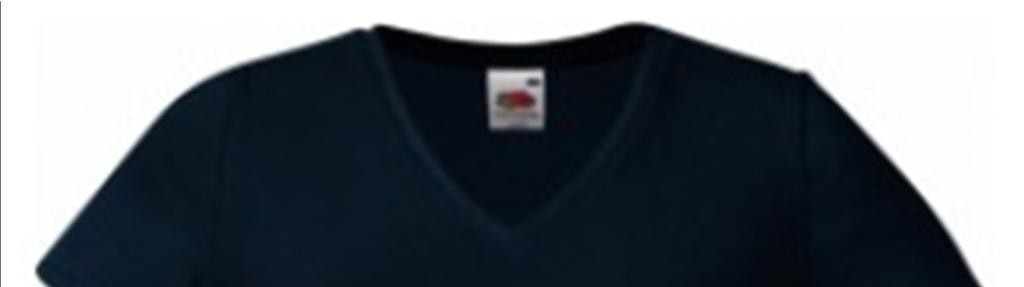 XL 60 4440,- Bavlněná  XXL 20 1480,- Bavlněná dámská trika, krátky rukáv, V výstřih, minimální gramáž 180 g/m 2, přibližný poměr