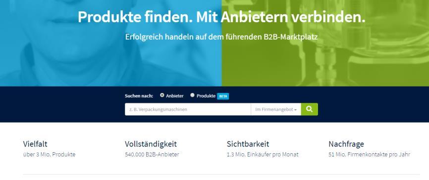 Jak najít distributora nebo zákazníka? Využívání databází Bezplatná databáze Wer liefert was: www.wlw.
