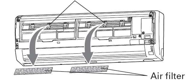 Při použití vzduchových čisticích filtrů se účinnost zvýší nastavením rychlosti ventilátoru na hodnotu vysoká rychlost ( HIGH ).