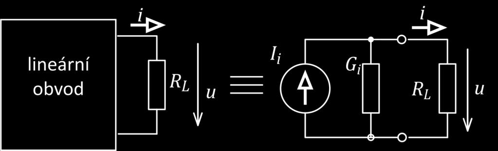 Nortonův teorém lineární dvojpól obsahující ideální zdroje nezávislé, řízené a pasivní prvky se může nahradit paralelním spojením zdroje proudu a pasivního dvojpólu.