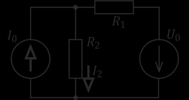 princip superpozice - příklad v obvodu na