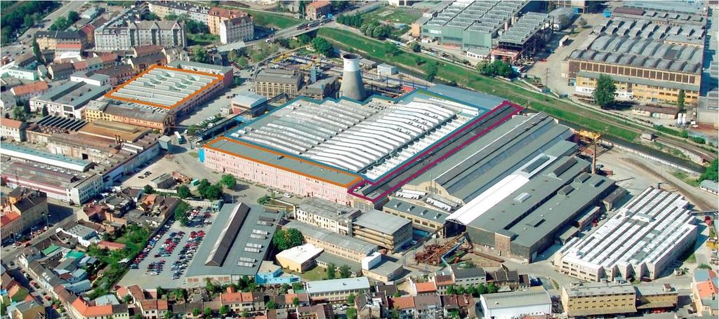 Odštěpný závod obecná data Siemens, s.r.o. 2017. Všechna Unrestricted. práva vyhrazena. Page 3 Kanceláře : ca. 8.800m2 ve 2 budovách XX.