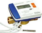 Měření a regulace pro LOGOfloor Typ 0 a typ 1 Elektronické měřiče tepla Elektronický měřič tepla Heat Plus 0,6 a 1,5 m 3 /h, nebo