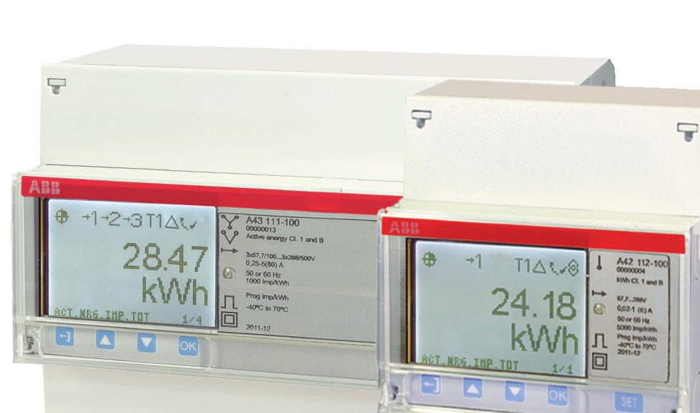 ŘADA A Řada A Popis Elektroměry řady A jsou přístroje pro jednofázové a trojfázové měření odběru elektrické energie.
