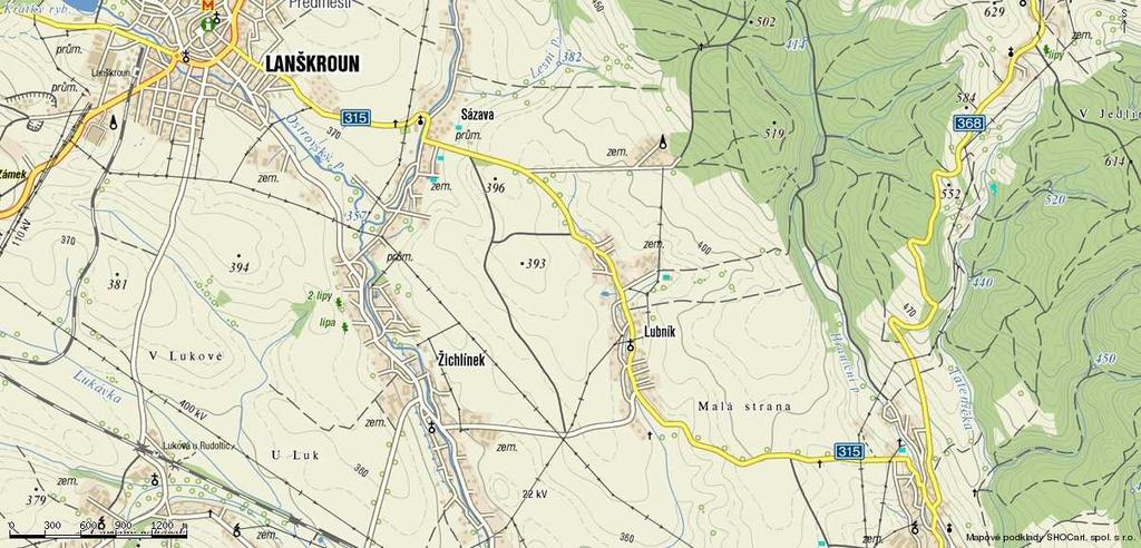 Příloha č. 1 Mapa širších vztahů Ing.
