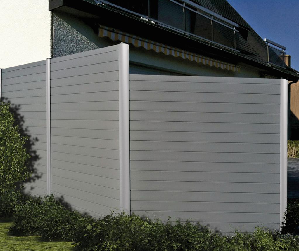 PROFILY K DĚLÍCÍM STĚNÁM BL6 3009505 3009500 3009503 3009504 3009502 3009501 120 x 22mm, délka 4,6 m Odstín: Odstín: Grey 3012505 White