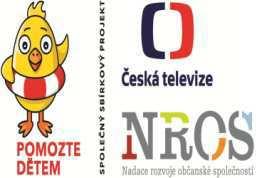 PODĚKOVÁNÍ Náš dík patří zejména následujícím organizacím za jejich podporu, spolupráci a finanční pomoc.