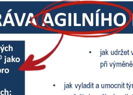 AGILNÍ SPRÁVA AGILNÍHO MĚSTA Příklady problémů vhodných pro osvojování Inventiky jako metodického standardu pro umocněnou a řízenou kreativitu v agilních týmech: jak rozvinout obecný koncept smart