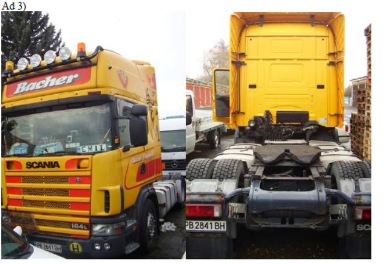 1 200 000-1 400 000 km, vůz dlouhodobě odstaven od 28.1.2010 bez provozní údržby, nelze nastartovat. Doklady k vozidlu: osvědčení o reg. č.. 002272319, vydané v Bulharsku dne 12.06.