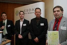 Ocenění a úspěchy města sdružením technologických podnikatelů TUESDAY Business Network.