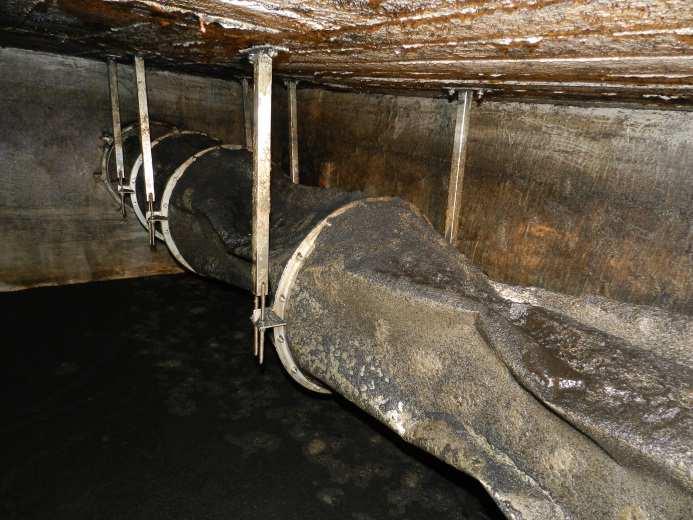GAU filtry byly rovnoměrně zatěžovány směsným filtrátem z druhého stupně úpravy v množství 40 až 50 l/s.