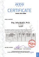 CERTIFIKAČNÍ PROCES Operátoři prokazují svou způsobilost osobními certifikáty.