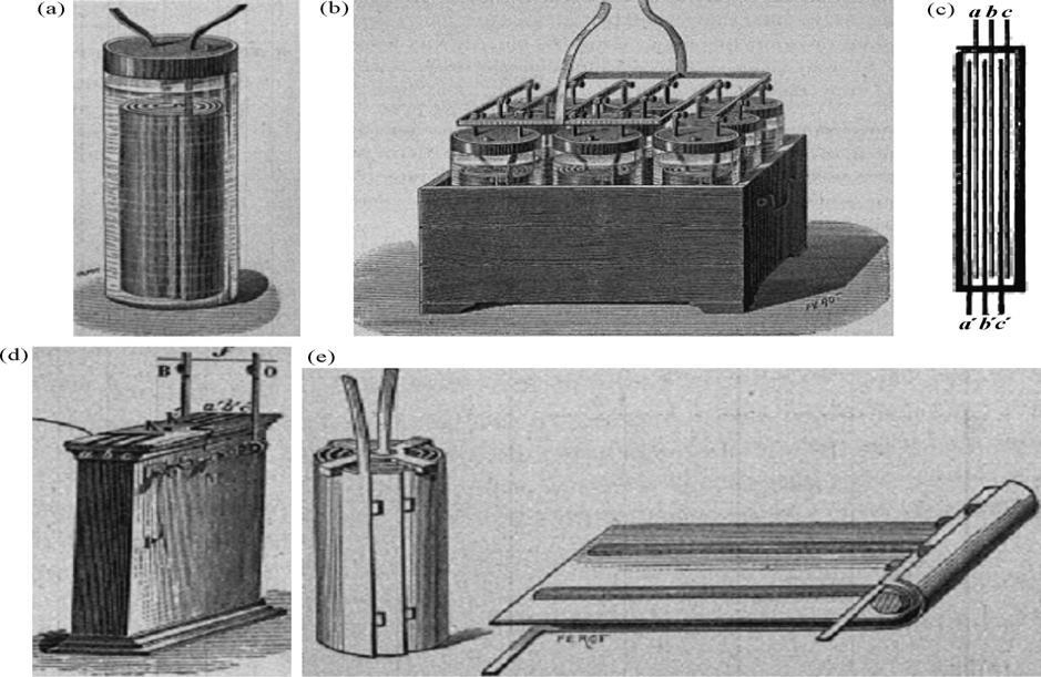 1 Historie Účinky stejnosměrného proudu na chování olověných elektrod v elektrolytu byly pozorovány už počátkem roku 18.