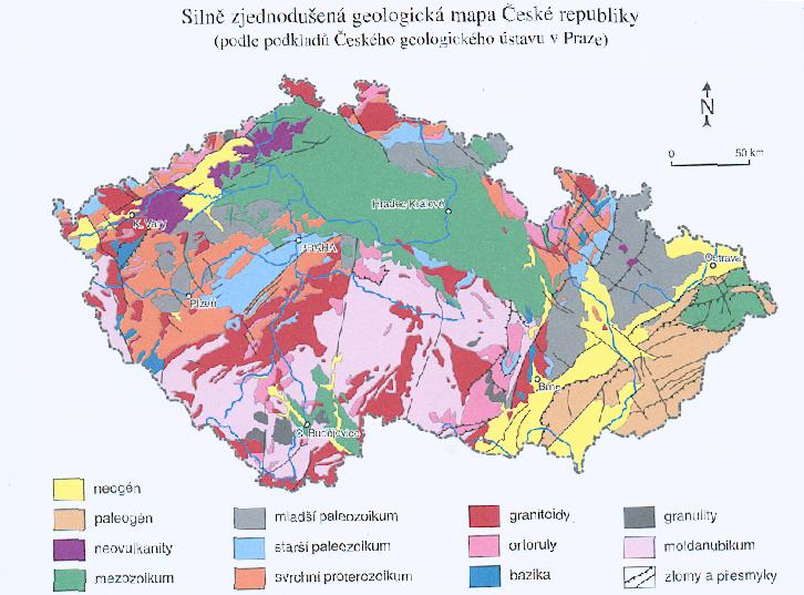 REGIONÁLNÍ GEOLOGIE Řešení