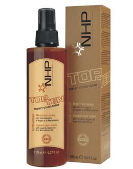 250, 1000 ml NHP TOP TEN Spray - Maska ve spreji vyživující NHP MASCHERA NUTRIENTE - Maska hloubkově vyživující ARGANOVÁ VLASOVÁ MASKA.