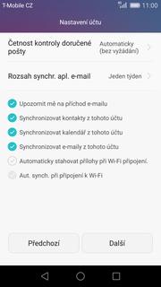outlook.cz V menu stisknete ikonu E-mail. 2. Stisknete položku Exchange. 3.