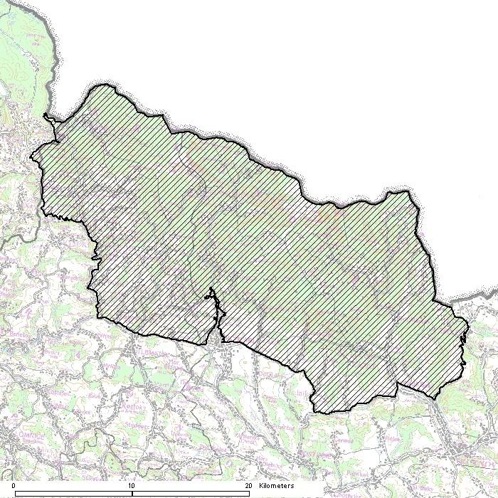 Mapa lokality CZ0524044: AOPK ČR; vytvořeno: 16.