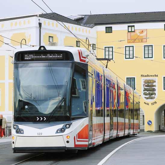 c e s t o p i s Regionální tramvají až na konečnou koňky Některé oblasti Solné komory (Salzkammergut) v Horních Rakousích jsou turisticky méně navštěvované než jiné výletní destinace u našich jižních