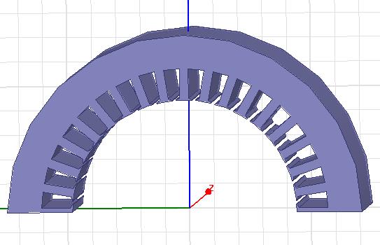 [9] Detailnější pohled na stator navrženého AS poskytuje Obr. 30.