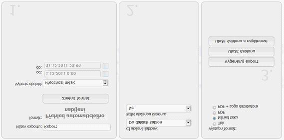 2 Administrátorské reporty 2.3 Přehled automatického nabíjení Umístění: Reporty Přidat šablonu - Administrátorské reporty Přehled automatického nabíjení.