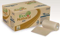 812140 Eco Natural Lucart 150 Jumbo toilet rolls cod.