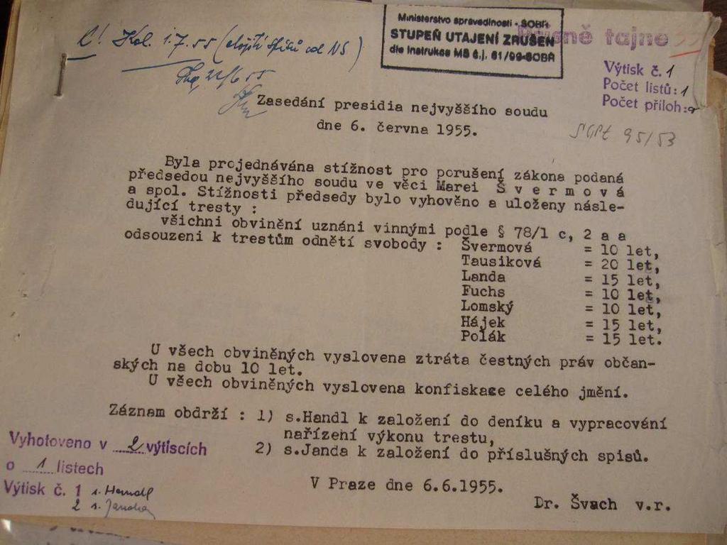 Příloha č. 15 Uložení nových trestů ze dne 6.