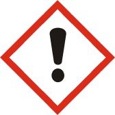Výstražné symboly nebezpečnosti: GHS07: Vykřičník BEZPEČNOSTNÍ LIST Strana: 2 Pokyny pro bezpečné zacházení: P261: Zamezte vdechování prach/dým/plyn/mlhu/páry/aerosoly.