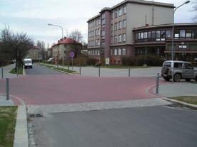 Úprava křižovatek Motýlí - Zahradní a U Školky - Chválenická