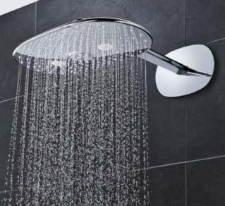 RAINSHOWER 360 NEUSTÁLE PŘEMÝŠLÍME NAD TÍM, JAK ZDOKONALIT VÁŠ ZÁŽITEK ZE SPRCHOVÁNÍ 26 443 000 + 26 449 000 + 26 264 001 Rainshower SmartControl 360 Duo Kombinovaný sprchový systém + separátní