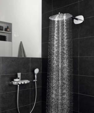 Kombinovaný sprchový systém GROHE SmartControl je neuvěřitelně flexibilní a nabízí širokou škálu kombinací a variant instalace.
