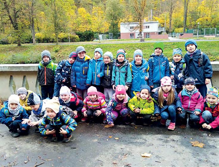 Za odměnu jsme hospodyním zazpívali koledy a posilnili se výborným bylinkovým čajem. Cesta z kopce rychle uběhla.