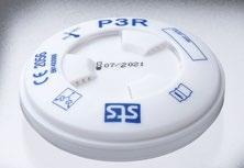 páry (s bodem varu 65 C) Částicové Filtry P3RC / P2RC lze připojit k