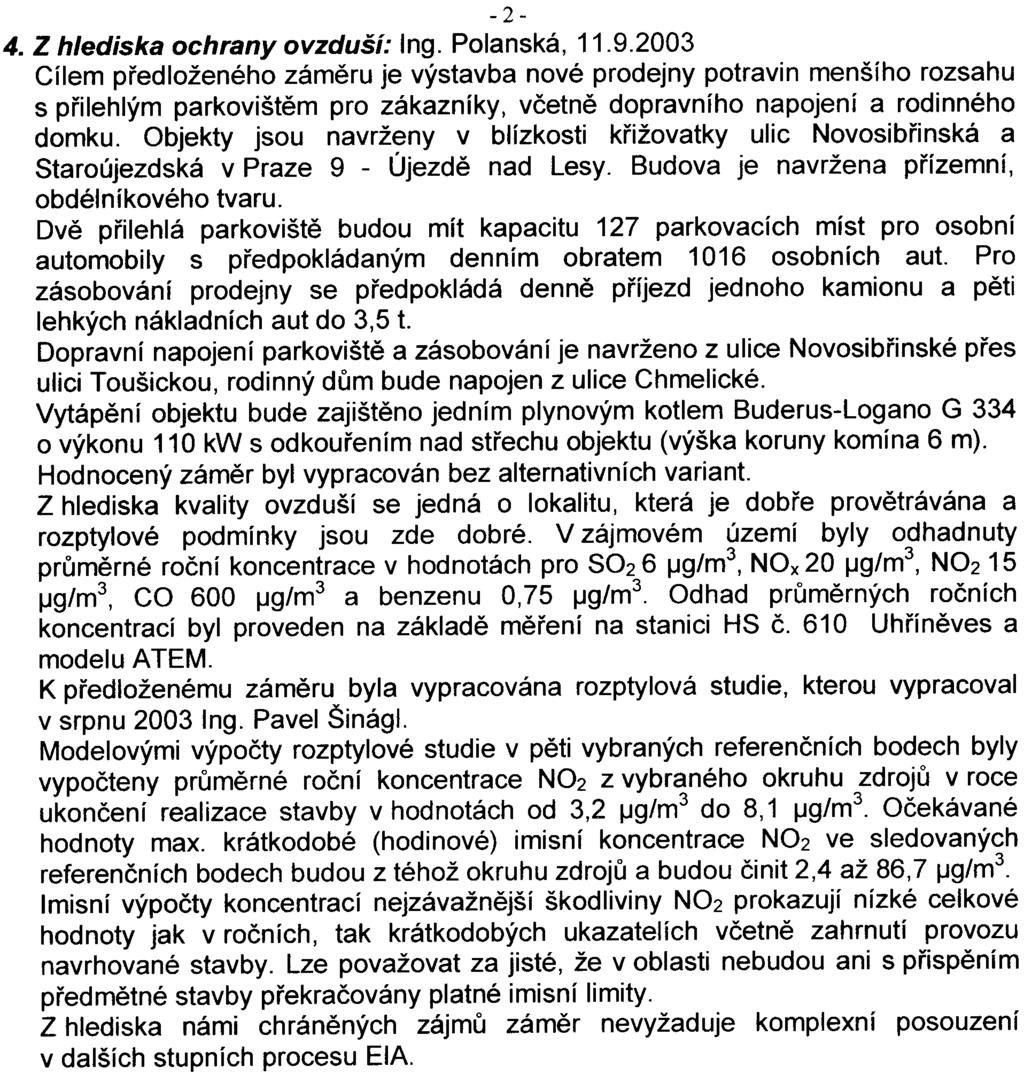 - 2-4. Z hlediska ochrany ovzduší: Ing. Polanská, 11.9.