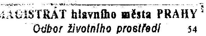 MHMPP02DYKOW.,.'.-, ',.~'._.~---",--~- ~. :i,tg1strat hlavnoto mìsta PRt\HY' ~b-or životnlho prostfedf 54 fuavnl è.j. UYldu! Ir. ~1!I:)j~I!Xm!!fta p.