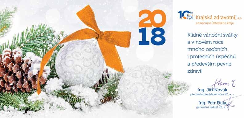 Krajská zdravotní uspořádala adventní koncert v atriu ústecké nemocnice Zastavit se v předvánočním shonu, poslechnout si pěvecké sbory, shlédnout taneční vystoupení a ochutnat vánoční dobroty mohli